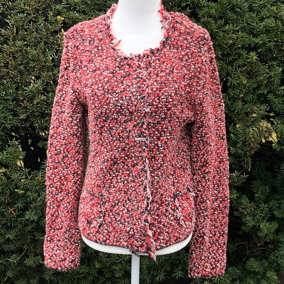 KNIT**Made In Italy***Cardigan Sweater*Small $695 - Picture 2 of 6